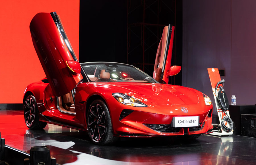 Mẫu xe ô tô Roadster cỡ lớn MG Cyberster